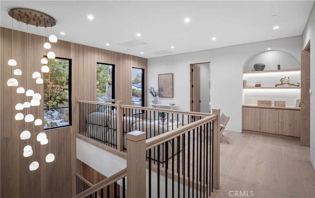 Interior staircase from a Serly Andrias listing